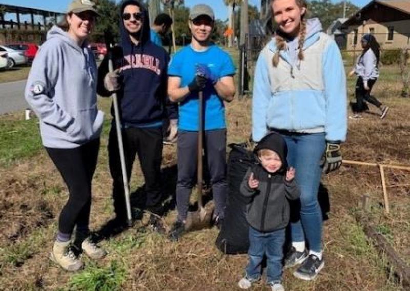 Gardening the day away