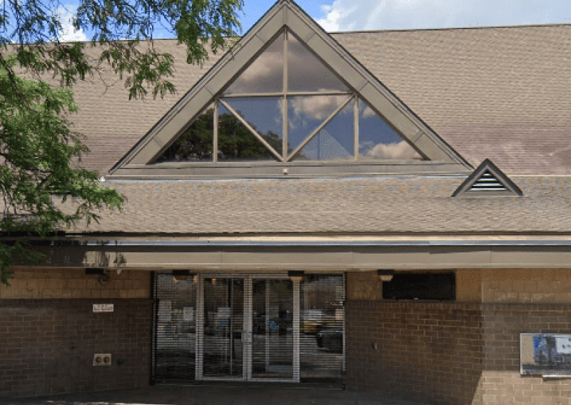 front entrance of health center 6