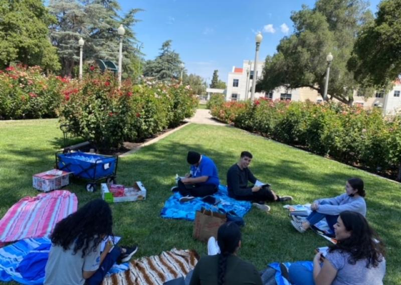 Group Photo of the 2021-2022 Cohort of NHC Central California Picnic