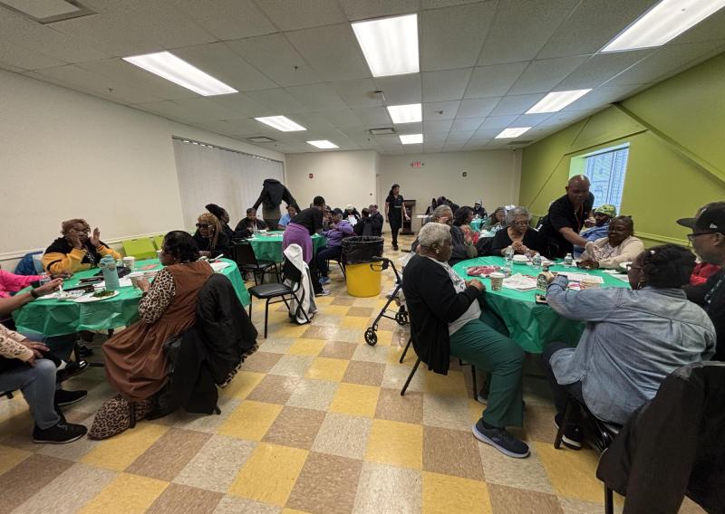 Community members attend Lunch & Learn Workshop on April 3rd, 2025.