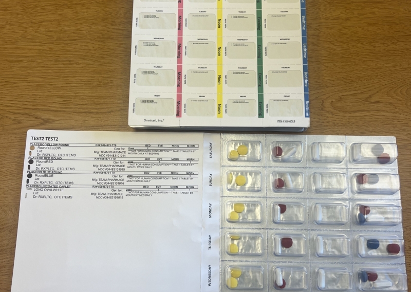 Example of Pill Packaging