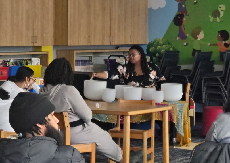 Photo of community members at Delaware Urban Greens