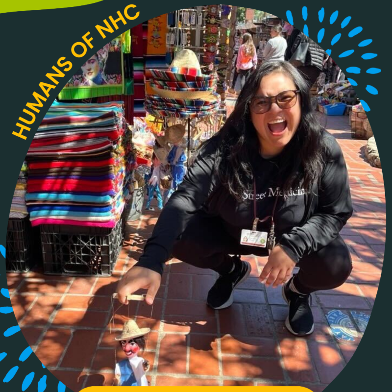 Humans of NHC Montage of Dulce, RN at HealthRIGHT 360.