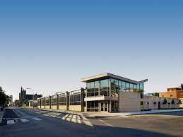 The Stephen Klein Wellness Center on a nice afternoon